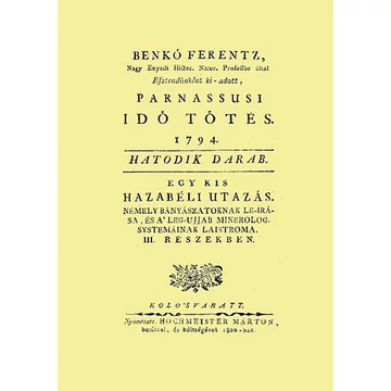 Esztendőnként ki-adott parnassusi időtöltés 1794 - Benkő Ferencz