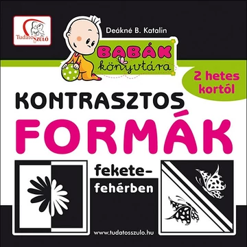 Kontrasztos formák fekete-fehérben - Babák könyvtára - Deákné B. Katalin