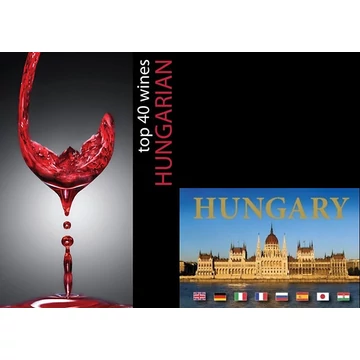 Hungarian TOP 40 Wines / Hungary kis könyv (csomag)