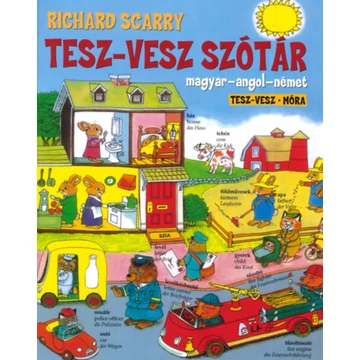 Tesz-vesz szótár - Magyar-angol-német - Richard Scarry