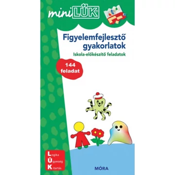 MiniLÜK - Figyelemfejlesztő gyakorlatok - Iskola-előkészítő feladatok