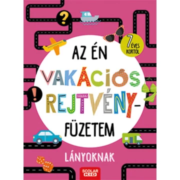 Az én vakációs rejtvényfüzetem - Lányoknak