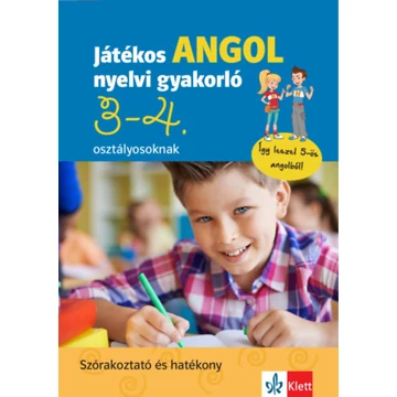 Játékos angol nyelvi gyakorló 3-4. osztályosoknak - Merle Kamitz