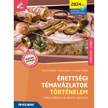 Érettségi témavázlatok - Történelem (2024-től érvényes követelmények) - középszint - MS-3324U - Lovrity Andrea