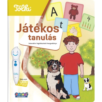 Tolki Hangos könyv - Játékos tanulás - Interaktív foglalkoztató hangoskönyv