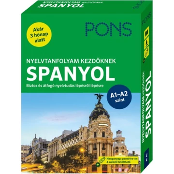 PONS Nyelvtanfolyam kezdőknek - Spanyol (könyv+pendrive+online) - Biztos és átfogó nyelvtudás lépésről lépésre - Akár 3 hónap alatt - Margareta Görrissen