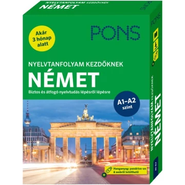 PONS Nyelvtanfolyam kezdőknek - Német (könyv+pendrive+online) - Biztos és átfogó nyelvtudás lépésről lépésre - Akár 3 hónap alatt - Christine Breslauer