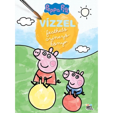 Vízzel festhető színezőkönyv - Peppa malac