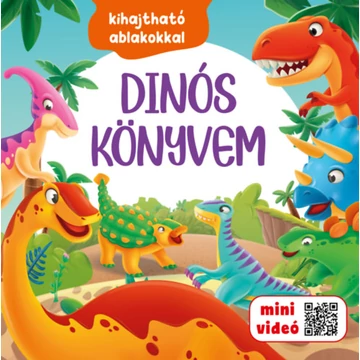 Dinós könyvem - kihajtható ablakokkal - Oros Vivien Edit 