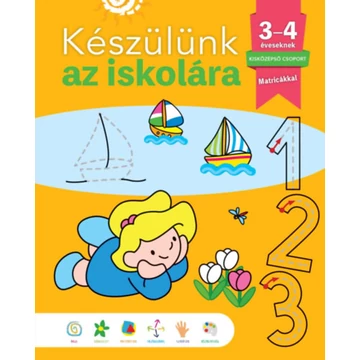 Készülünk az iskolára - 3-4 éveseknek - María Luisa García