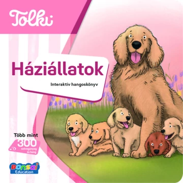 Tolki Hangos könyv - Háziállatok - Interaktív hangoskönyv