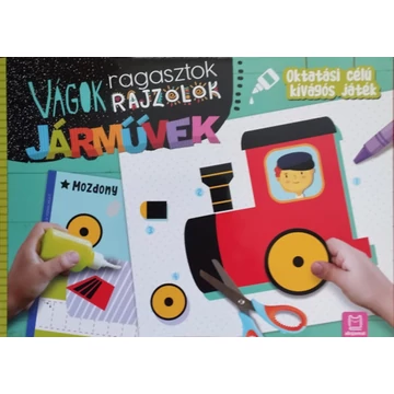 Vágok, ragasztok, rajzolok - Járművek - Agnieszka Bator