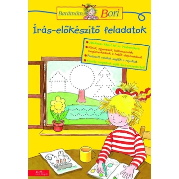 Írás-előkészítő feladatok - Barátnőm, Bori foglalkoztató füzet - Pásztor Csörgei Andrea