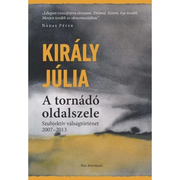 A tornádó oldalszele - Szubjektív válságtörténet 2007-2013 - Király Júlia