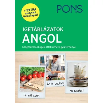 PONS Igetáblázatok - Angol - A legfontosabb igék áttekinthető gyűjteménye - Samantha Scott