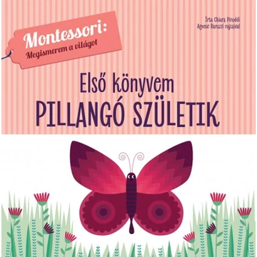 Első könyvem - Pillangó születik - Montessori: Megismerem a világot - Chiara Piroddi