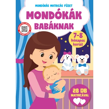 Mondókák babáknak - Mondókás matricás füzet - Duzs Mária