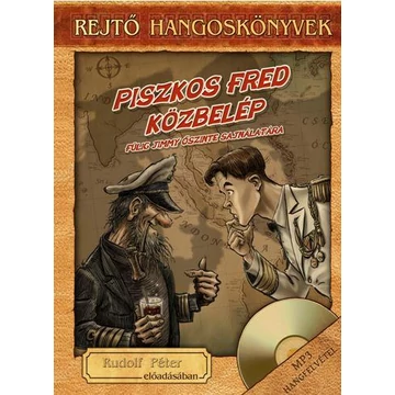 PISZKOS FRED KÖZBELÉP - HANGOSKÖNYV, KÖNYVMELLÉKLETTEL - Rejtő Jenő