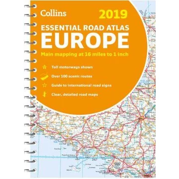 Collins Európa atlasz 2019 - Collins