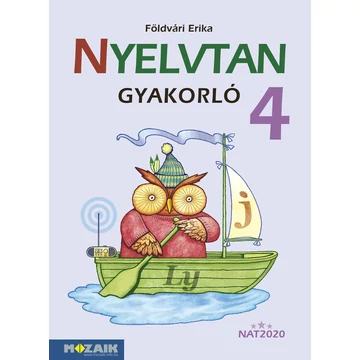 Nyelvtan gyakorló 4. osztály (MS-1650U) - Földvári Erika