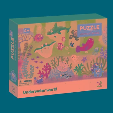 DODO PUZZLE VÍZALATTI VILÁG 60 DB 4+ - DODO