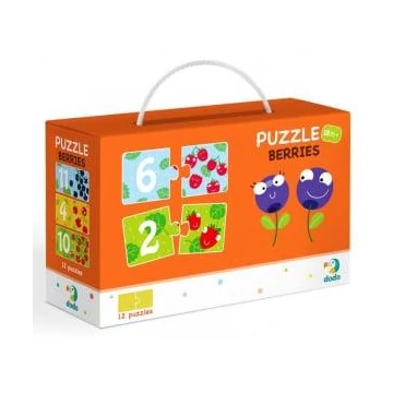 DODO PUZZLE DUO GYÜMÖLCSÖK 12X2 DB 3+ - DODO