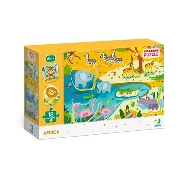 DODO PUZZLE AFRIKA 18 DB 2+ - DODO