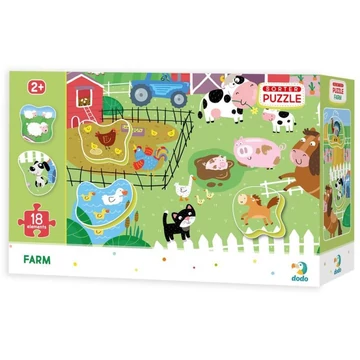 DODO PUZZLE FARM 18 DB 2+ - DODO