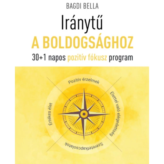 Iránytű a boldogsághoz - 30+1 napos pozitív fókusz program - Bagdi Bella