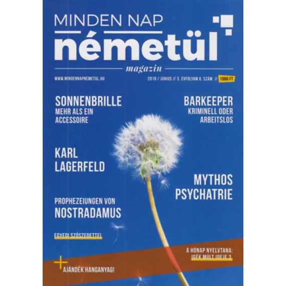 Minden Nap Németül - 2019. június - 3. évfolyam 6. szám