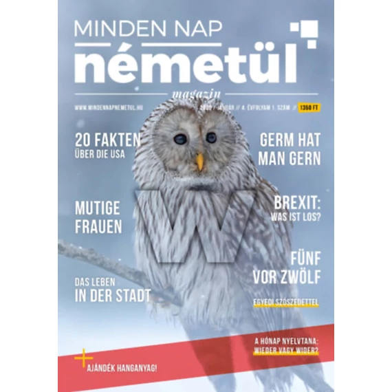 Minden Nap Németül - 2020. január - 4. évfolyam 1. szám