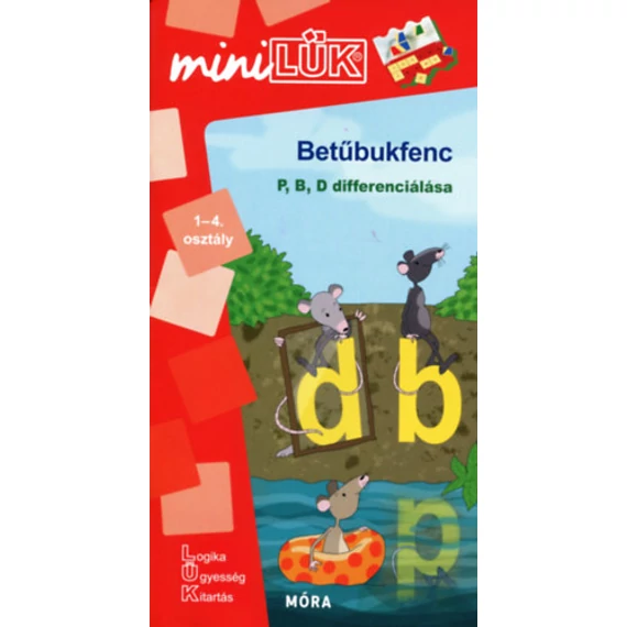 Betűbukfenc - LDI-267 - P, B, D differenciálása - 1-4. osztály - MiniLÜK