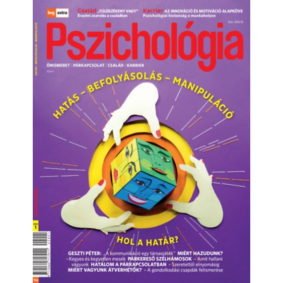 HVG Extra Magazin - Pszichológia 2022/01. - Hatás - Befolyásolás - Manipuláció