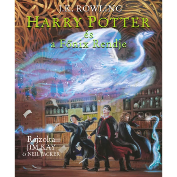 Harry Potter és a Főnix Rendje - Illusztrált kiadás - J. K. Rowling