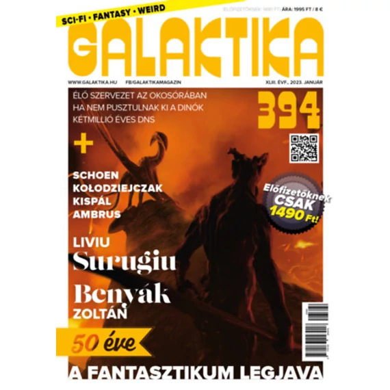 Galaktika Magazin 394. szám - 2023. január