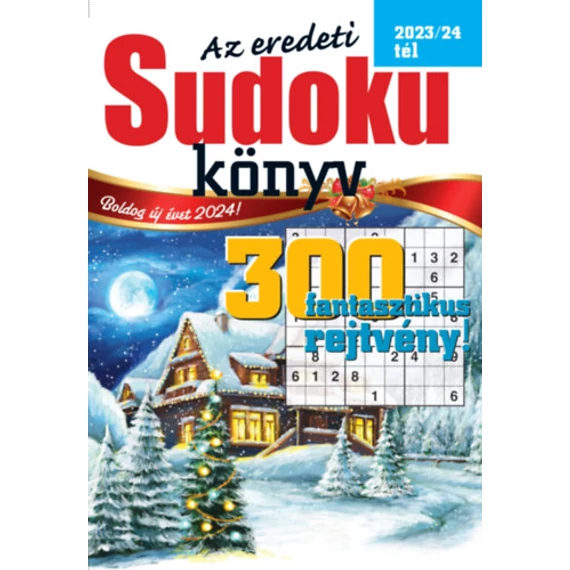 Az eredeti Sudoku könyv - 2023/24 tél - Tim Bender