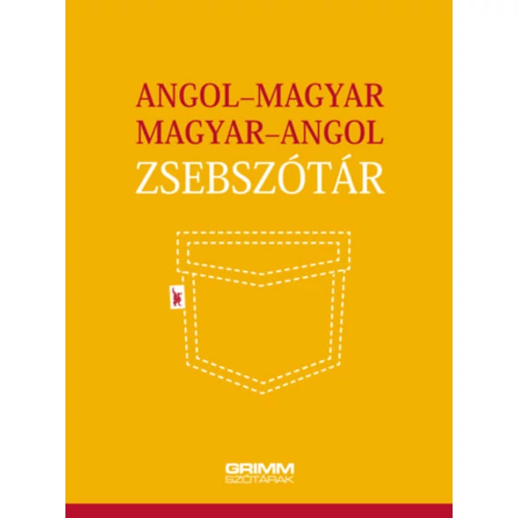 Angol-magyar, Magyar-angol zsebszótár