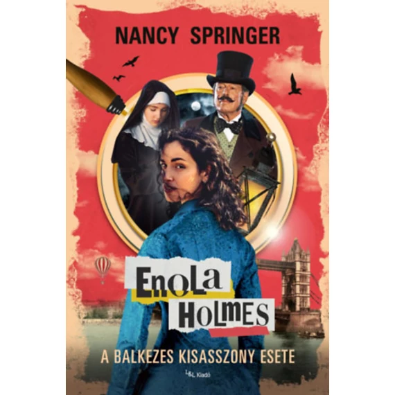 Enola Holmes - A balkezes kisasszony esete - Nancy Springer