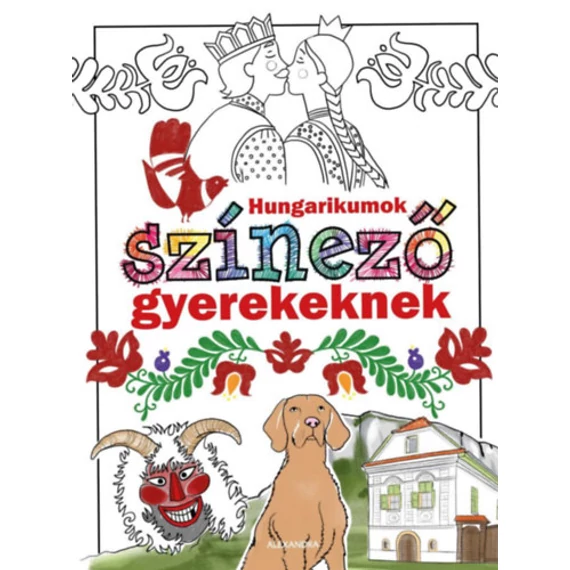 Hungarikumok színező gyerekeknek