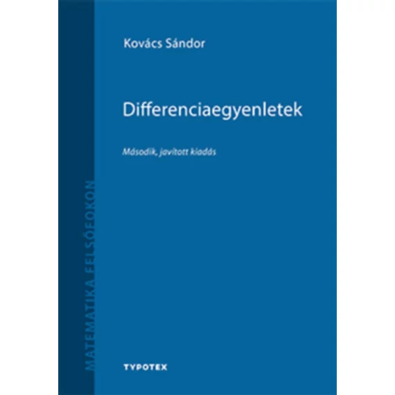 Differenciaegyenletek - Kovács Sándor