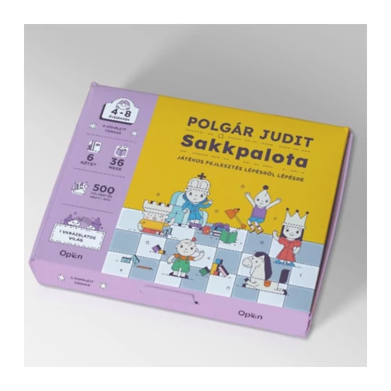 Sakkpalota - A komplett csomag - Játékos fejlesztés lépésről lépésre - Polgár Judit