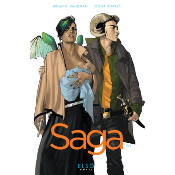 Saga - Első kötet - Brian K. Vaughan