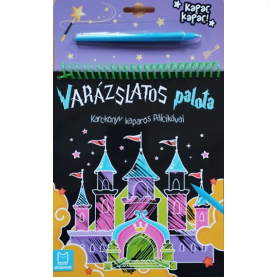 Karckönyv kaparós pálcikával - Varázslatos palota - Anna Podgórska