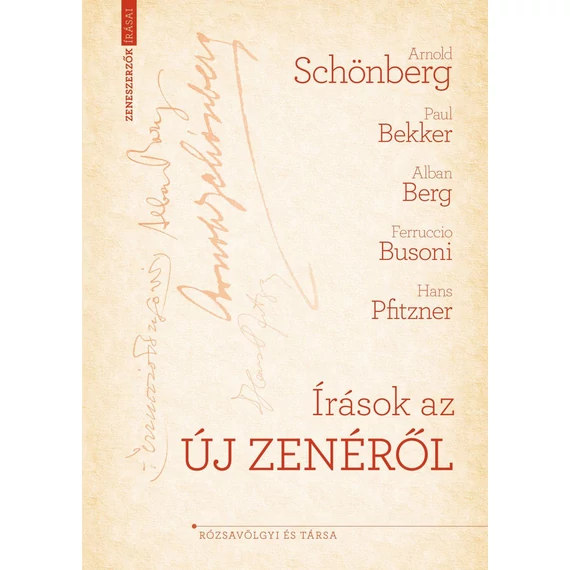 Írások az új zenéről - Arnold Schönberg