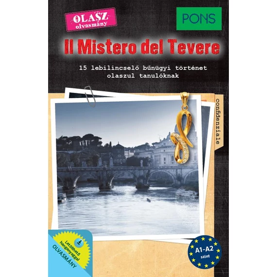 PONS Il Mistero del Tevere - 15 lebilincselő bűnügyi történet olaszul tanulóknak - Dominic Butler