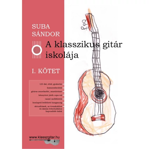 A klasszikus gitár iskolája - I. kötet - Suba Sándor