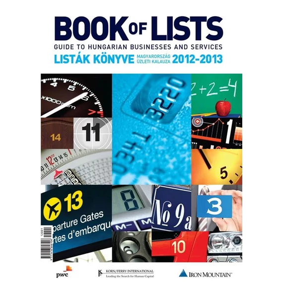 LISTÁK KÖNYVE 2012/2013