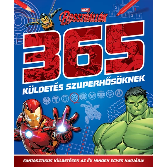 MARVEL Bosszúállók - 365 küldetés szuperhősöknek