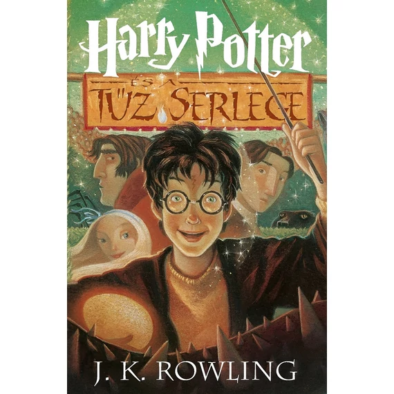 Harry Potter és a Tűz Serlege – kemény táblás - J. K. Rowling