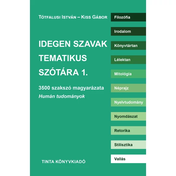 Idegen szavak tematikus szótára 1. - Kiss Gábor-Tótfalusi István